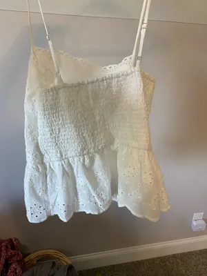 blouse White Size M thumbnail 2
