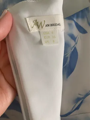 Blue and white maxi dress Size 6 thumbnail 4