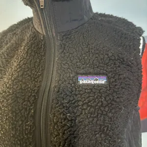Vintage 1992 Patagonia PEF Fleece Vest Made In USA Men’s Medium M Black Full Zip thumbnail 3
