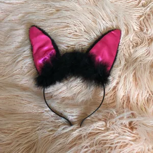 Halloween Light Up Cat Ears Pink thumbnail 2
