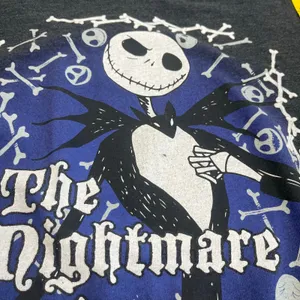 Disney Nightmare Before Christmas Jack Skellington Short Sleeve Crew T-Shirt thumbnail 3