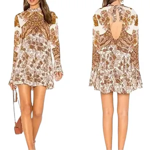 NEW Free People Lady Luck Printed Tunic Size Large thumbnail 2