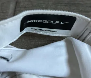 Nike golf white hat thumbnail 4