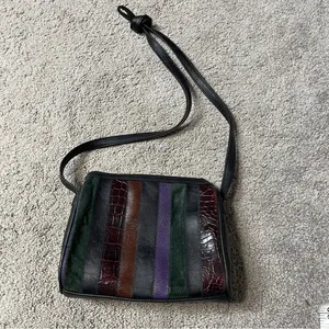 Accessory Works Vintage 80s/90s Patchworks Purse‎ thumbnail 2