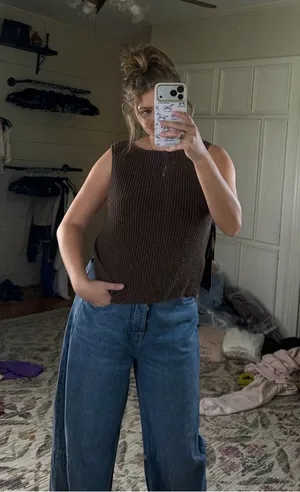 Abercrombie Free people Lizzie Sweater Top thumbnail 1