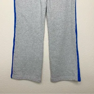Women’s Side Stripe Fleece Straight Leg French Terry Pants, Sz Small thumbnail 9