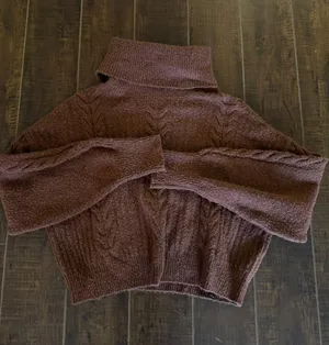 Brown Turtleneck Sweater thumbnail 2