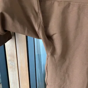 SET ACTIVE seamless ribbed leggings sportbody nude caramel dugout high rise tan thumbnail 7