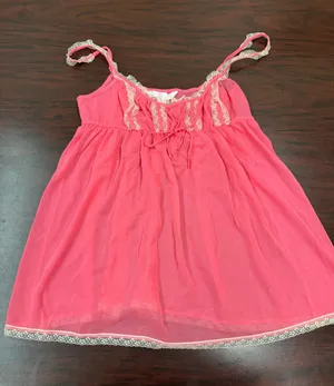 Victoria’s Secret Baby Doll Pink Lingerie Slip Size Large thumbnail 1