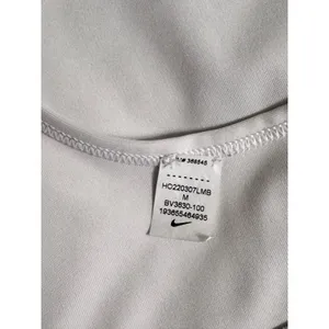 Nike dri fit sports‎ bra, women size medium, white thumbnail 2