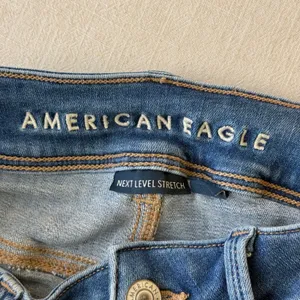 American Eagle Kick Boot Next Level Stretch Jeans Womens 4 Short Blue thumbnail 11