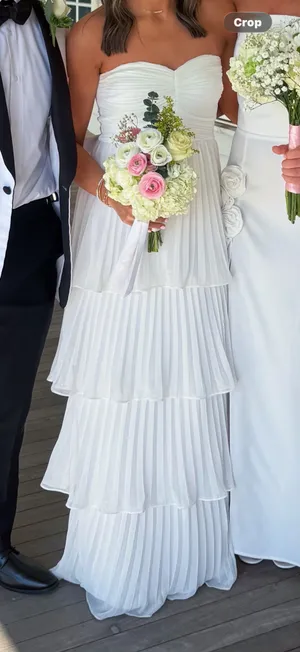 Lulus White Prom Dress thumbnail 2