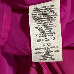 Free People Gabby’s Party all Night Fuchsia Spaghetti Strap Low Cut Dress thumbnail 3
