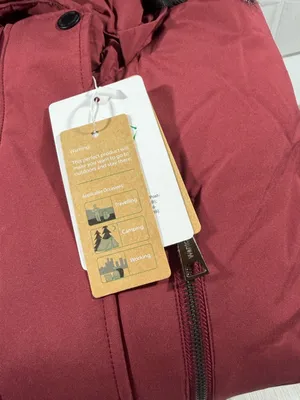 Wantdo Women's Quilted Winter Coat Red Size 2X thumbnail 3