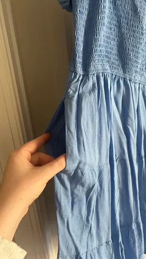 Flowy Blue Dress Size XL thumbnail 3