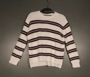 Cotton Emporium NWT  Striped Sweater Size Medium thumbnail 1