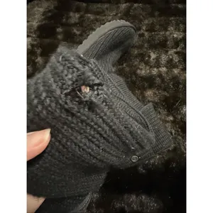 UGG Classic Cardy Button Detailed black Knit Boots 9 winter warm thumbnail 6