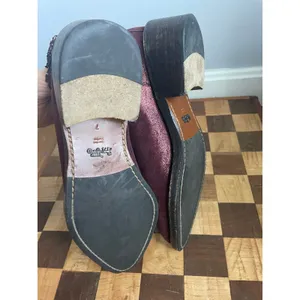 COACH Bowery Chelsea Bootie $395 Bordeaux Ankle Boot Metallic REXY size‎ 7 thumbnail 7