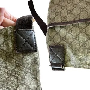 Gucci GG Coated Canvas Shoulder Crossbody Bag Purse thumbnail 7
