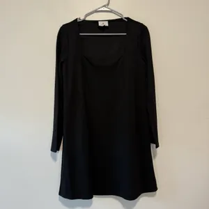 Tuckernuck Black Middleton‎ Long Sleeve Square Neck Dress Size XS thumbnail 3
