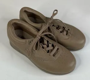Soft Spots Supreme‎ Lace Up Leather Shoes Size 7WW thumbnail 1