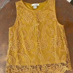 San souci mustard blouse thumbnail 1