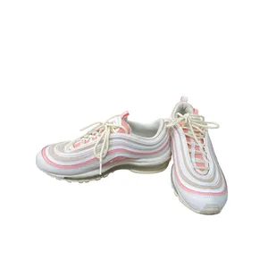Nike Air Max 97 Womens Summit White coral low top sneakers size 8.5 SKU 8975 thumbnail 2