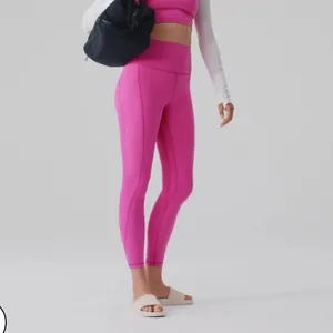 EUC lululemon Align High-Rise Pant with Pockets 25", Sonic Pink, Size 6 thumbnail 6