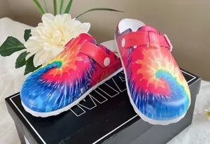 Mia Bela Print‎ Slip-on Tie dye Clogs thumbnail 1