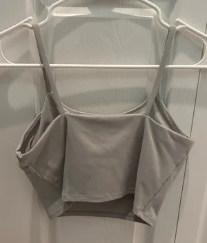 Cropped Tank Gray thumbnail 2
