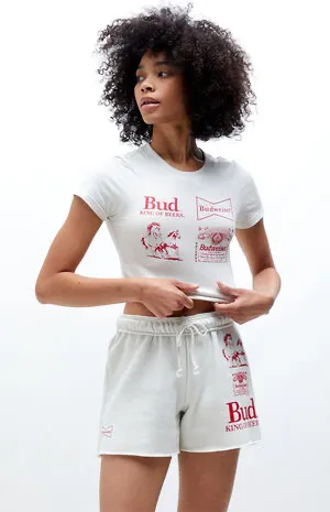 PacSun Budweiser Lounge Shorts thumbnail 1