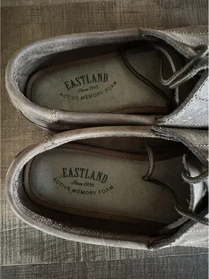 Eastland Classic Brown Leather Memory Foam Boat Shoes thumbnail 6