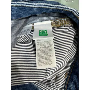 J.Crew Barrel Leg Jeans Size 31 High‎ Rise Cropped 100% Cotton Denim thumbnail 4