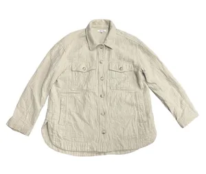 Madewell Waffleback Branner Shirt Jacket Textured Waffle Light Green Size Medium thumbnail 1