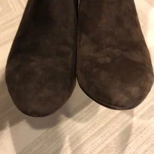 Taryn Rose Brown Suede Wedge Low Boots thumbnail 7
