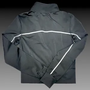 *NWT* black & white slim fit‎ athletic jacket sz xs thumbnail 6