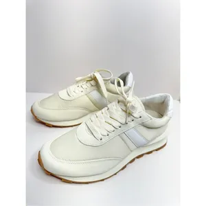 J/Slides Sneakers Size 6 Cream Leather Lifestyle Athletic and Training Shoes NEW thumbnail 7
