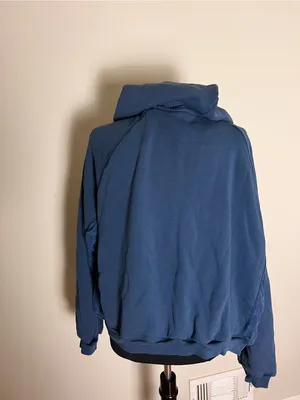 Skims Blue oversize Zip Hoodie thumbnail 3