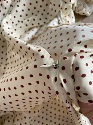 Doen EMERENCE DRESS IN CRÈME PORTIA DOT,XS thumbnail 7