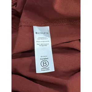 Athleta Paperbag Waist Pants‎ Womens Brown Tapered Belted Cargo Size 4 thumbnail 5