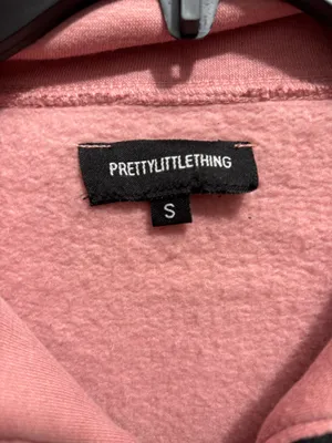 Pretty Little Thing Cropped Sweatshirt Pink thumbnail 7
