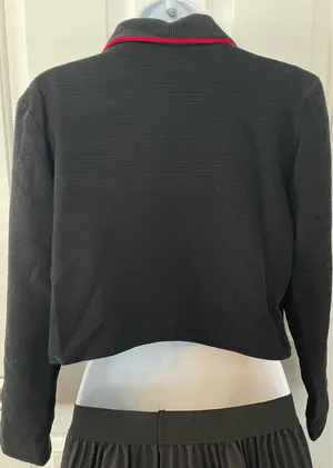 Vintage Michael B Ltd Cropped Blazer Jacket Size 6 Retro Made in the USA thumbnail 6