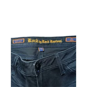 Rock Revival women’s black slim fitting boy‎ jegging jeans sz 31 thumbnail 7