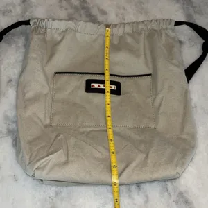 MARNI Drawstring Bag Tan thumbnail 7