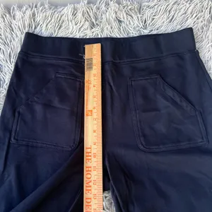 Maeve By Anthropologie Black Size Medium Flare Leg Side Slit Comfort Pants thumbnail 6