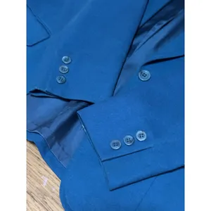 PENDELTON Blazer Jacket Women Size 12 Blue‎ 100% Virgin Wool Made In USA Vintage thumbnail 10