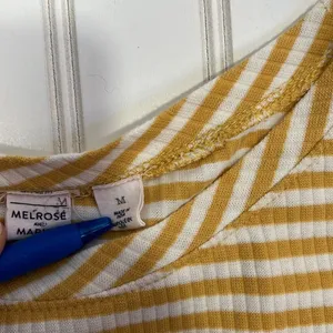 Melrose and Market striped open back top thumbnail 3
