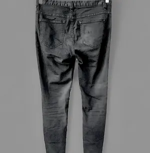 Free People High Rise Busted Skinny Stretch Carbon Jeans, 27 inseam/32 waist thumbnail 7