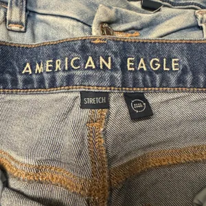 1972 | American Eagle High Waisted Wide Leg Relaxed‎ Baggy Jeans Blue Women 8 thumbnail 5