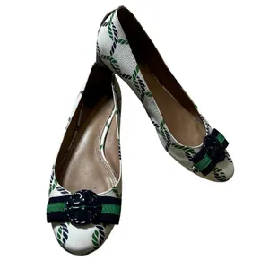 Tory Burch Maritime Ballet Flat Isle Ropes Navy Sea Women's Size US 6.5 thumbnail 2